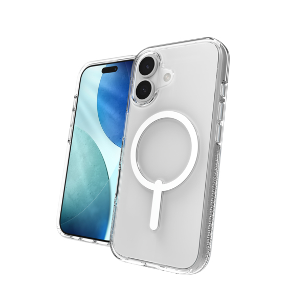 ZAGG Crystal Palace Snap - iPhone 17 cover MagSafe-kompatibelt (gennemsigtigt)