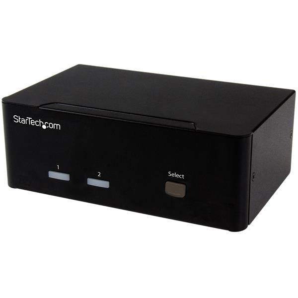 StarTech.com KVM-switch med 2 portar med dubbel VGA - USB 2.0