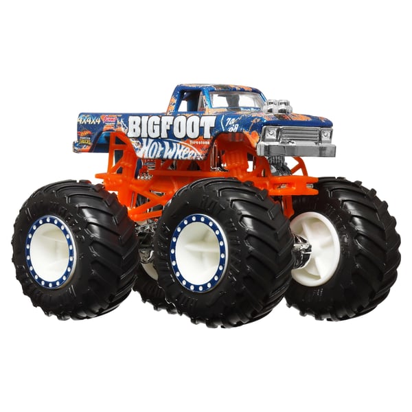 Hot Wheels Monster Trucks Återupplev favoritögonblick från Live och YouTube Kids-serien med 8 leksakstruckar. Köp alla truckar, lekset och tillbehör på [URL här}.