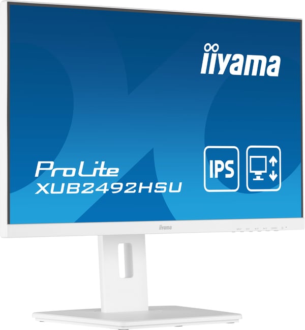 iiyama ProLite XUB2492HSU-W5 tietokoneen litteä näyttö 61 cm (24") 1920 x 1080 pikseliä Full HD LED Valkoinen