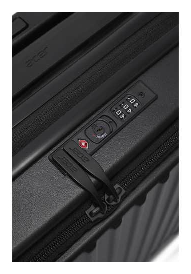 Acer GP.LUG11.009 bagage Trolley Sort Genanvendt polyester
