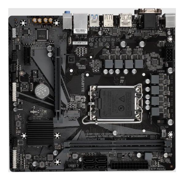 GIGABYTE H610M S2H V2 DDR4 moderkort Intel H610 Express LGA 1700 micro ATX