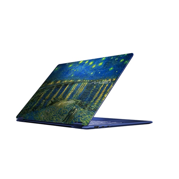 MSI Prestige 14 Flip AI+ Starry Night Over the Rhone-261FRY Copilot+ PC Intel Core Ultra X9 378H Hybrid (2-i-1) 35,6 cm (14") Pekskärm Full HD+ 32 GB LPDDR5x-SDRAM 1 TB SSD Wi-Fi 7 (802.11be) Windows 11 Home Svart, Blå