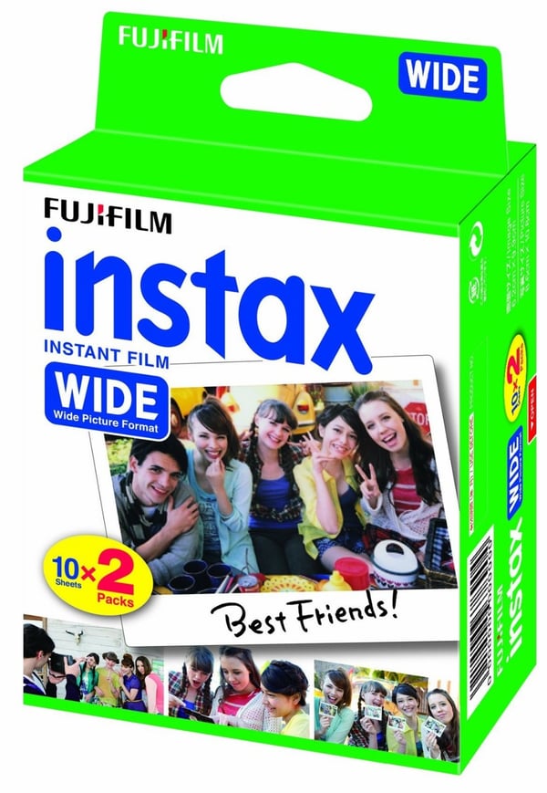 Fujifilm Instax Wide Film instant film 20 stk 108 x 86 mm
