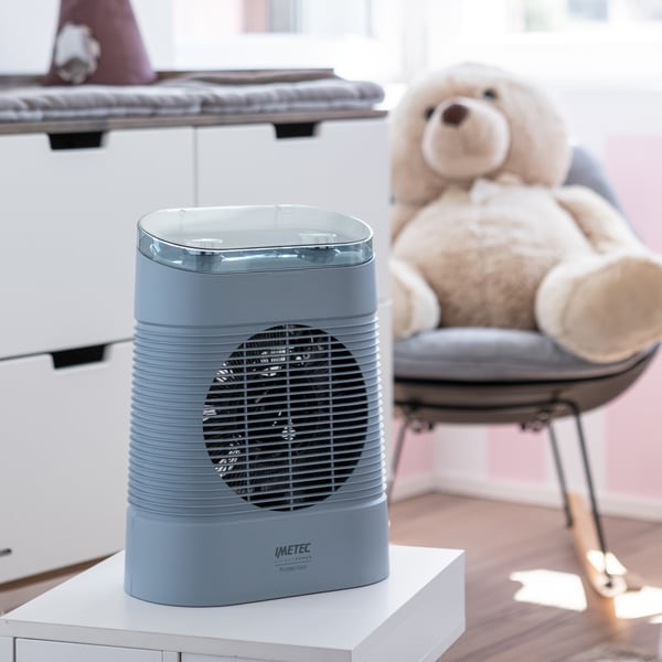 Imetec Silent Power Protection Indendørs Blå 2200 W Blæser med elektrisk områdevarmer