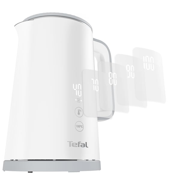 Tefal Sense KO6931 elkedel 1,5 L 1800 W Hvid