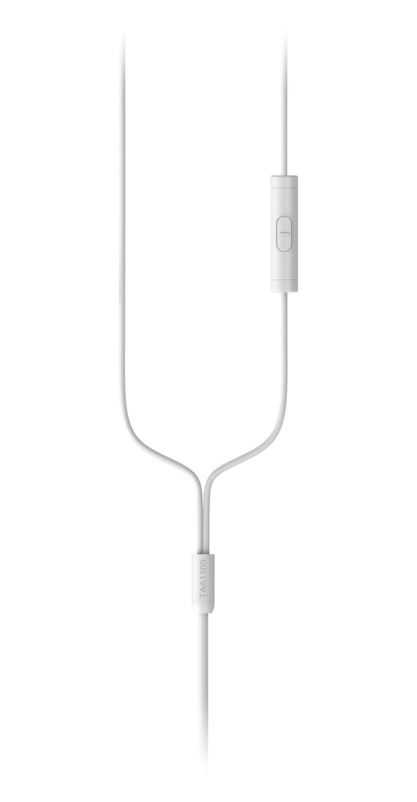 Philips TAA1105WT/00 hörlur och headset Kabel Öronkrok, I öra Idrott Vit
