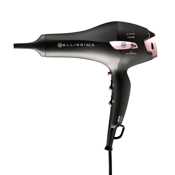 Bellissima P7 3200 hiustenkuivain 2100 W Musta, Vaaleanpunainen
