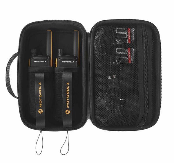 Motorola Talkabout T82 Extreme Twin Pack tvåvägsradio 16 kanaler Svart, Orange