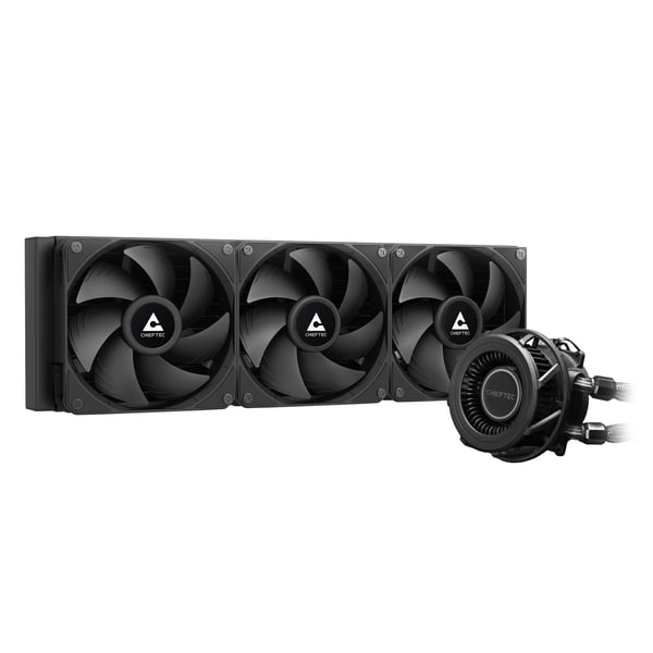 Chieftec CLC-360-VRM-BLK kylsystem för dator Datorväska Allt-i-ett vätskekylare 12 cm Svart