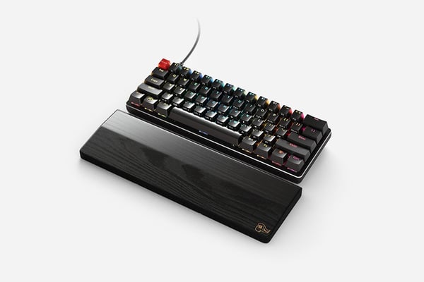 Glorious Gaming GV-75-DARK håndledsstøtte Træ Sort