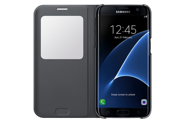 Samsung EF-CG935 mobiltelefon etui 14 cm (5.5") Flipetui Sort