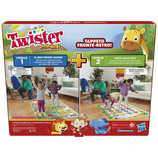Hasbro Gaming Twister Junior Brætspil Rejser/eventyr