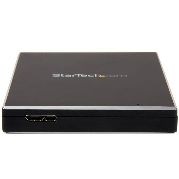 StarTech.com S251BMU313 tallennusaseman kotelo HDD-/SSD-kotelo Musta 2.5"