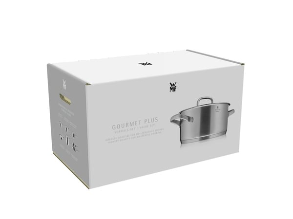 WMF Gourmet Plus 0720556030 pannu- ja kattilasarja 9 kpl