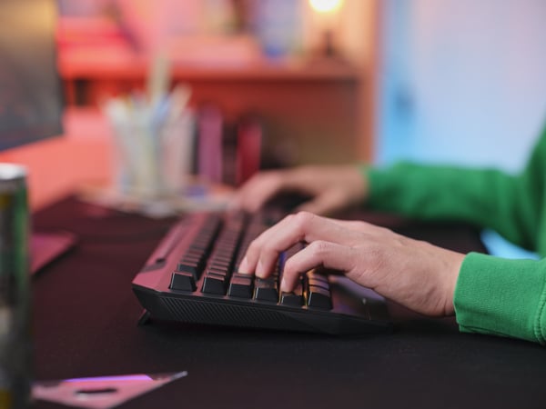 Trust GXT 836 Evocx tastatur Spil USB QWERTY US engelsk Sort
