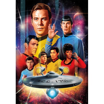 Clementoni Star Trek Puslespil 500 stk Tegneserier
