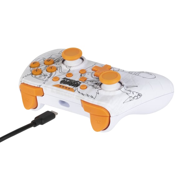 Konix Naruto Kakashi Hvid USB Gamepad Nintendo Switch, Nintendo Switch Lite, PC