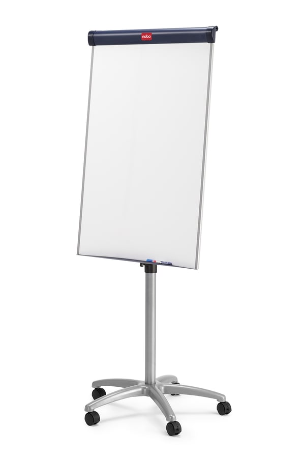 Nobo Impression Pro Flipover mobil med magnetisk, lakeret stål whiteboardtavle