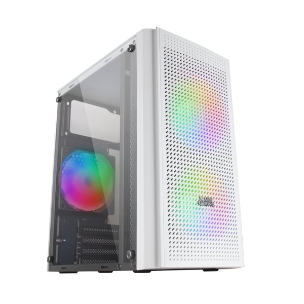 Mars Gaming MC300W datorväskor Mini Tower Vit