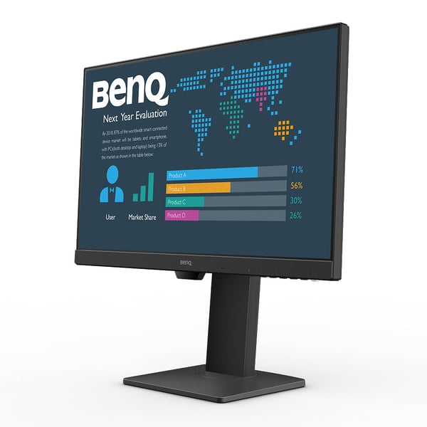 BenQ BL2486TC computerskærm 60,5 cm (23.8") 1920 x 1080 pixel Fuld HD Sort