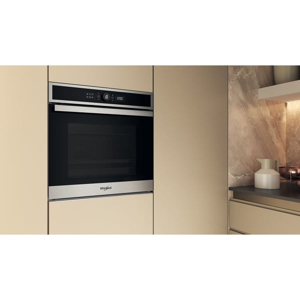 Whirlpool WOI4IS8PM0SXA 73 L Sort, Rustfrit stål