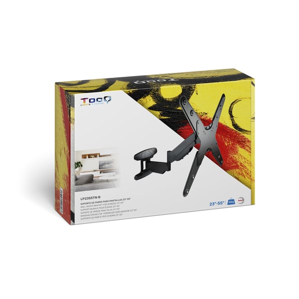 TooQ LP2355TN-B tv-fäste 139,7 cm (55") Svart