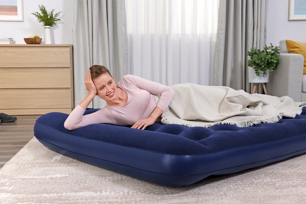 Bestway 67226 / 24 luftmadrass Dubbelmadrass Blå