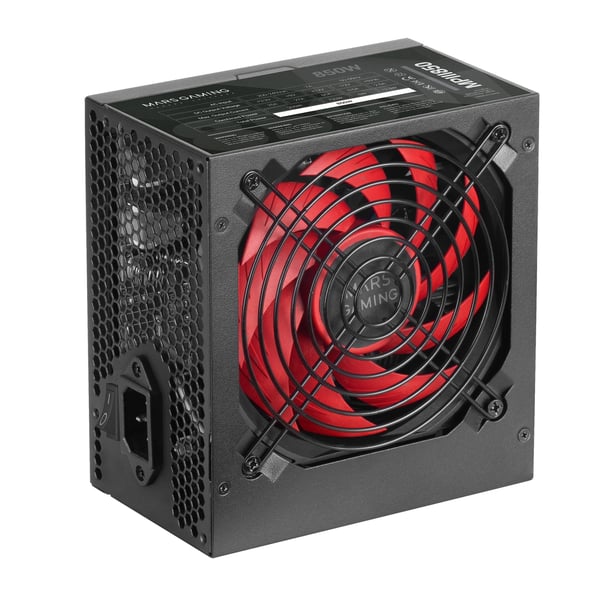 Mars Gaming MPIII850 enhed til strømforsyning 850 W 20+4 pin ATX ATX Sort, Rød