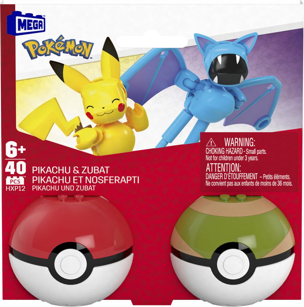 MEGA Pokémon Pikachu & Zubat
