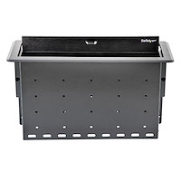StarTech.com BOX4MODULE kabelorganisator Skrivebord Kabelboks Sort 1 stk