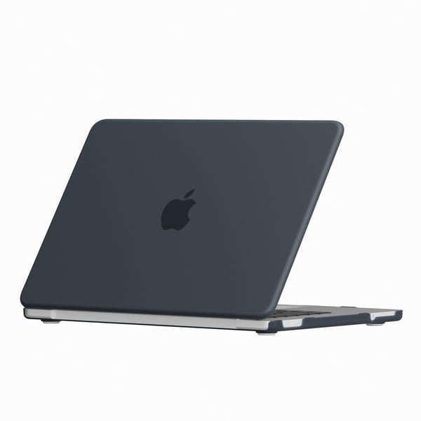 eSTUFF MacBook Neo 13 Black Frosted Hard Case 33,8 cm (13.3") Hårdt etui Sort
