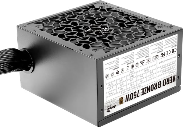 Aerocool Aero enhed til strømforsyning 750 W Sort