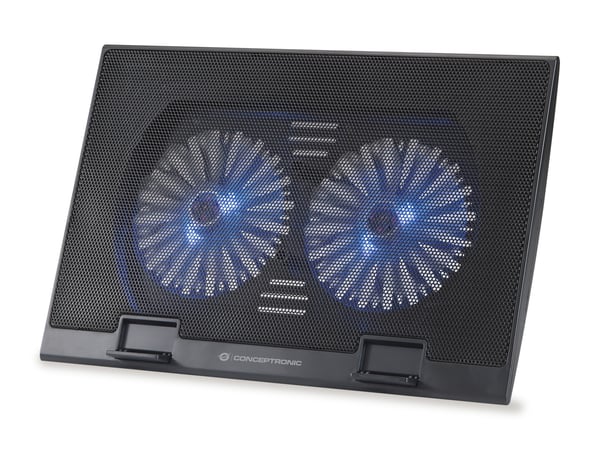 Conceptronic THANA02B køling til laptop 43,2 cm (17") Sort