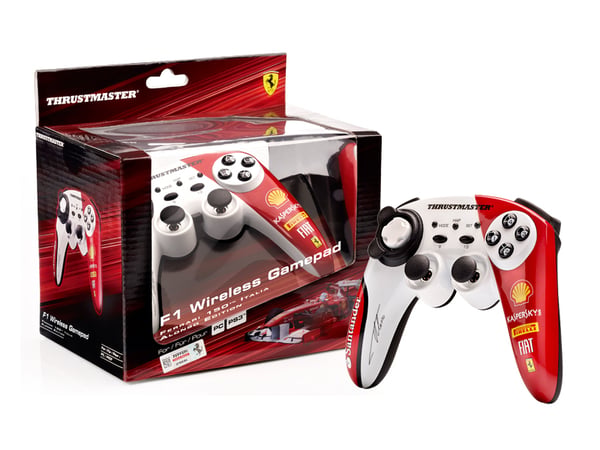 Thrustmaster F1 Wireless Gamepad Ferrari 150th Italia Alonso Edition PC, Playstation 3