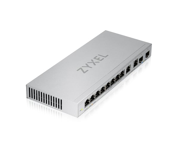 Zyxel XGS1010-12-ZZ0102F nätverksswitchar Ohanterad Gigabit Ethernet (10/100/1000) Grå
