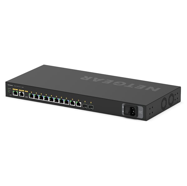 Netgear AV Line M4250-10G2F-PoE+ - Kytkin - L3 - hallittu - 10 x 10/100/1000 (8 PoE+)