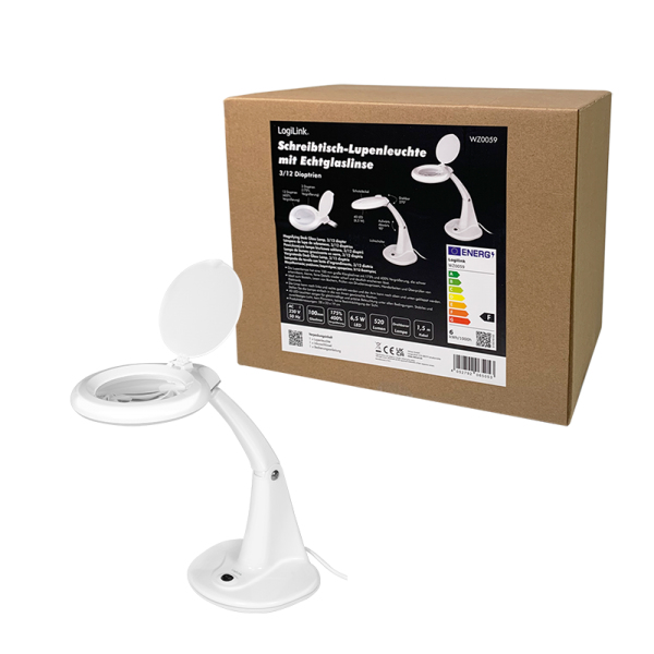 LogiLink WZ0059 förstoringglaslampor