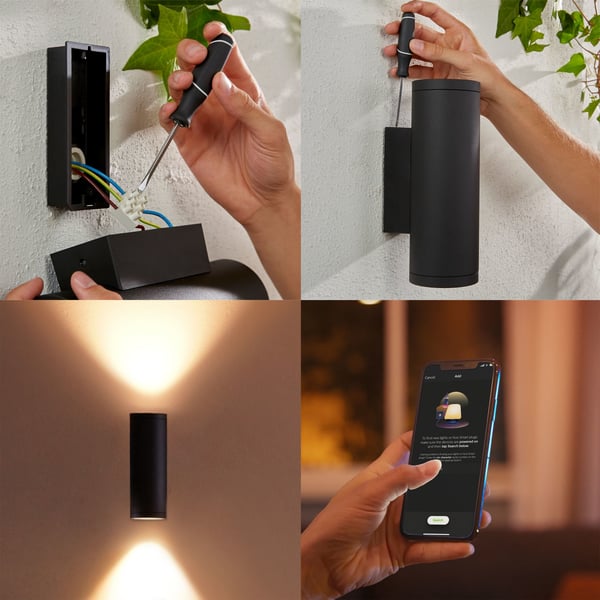 Philips Hue White and Color ambiance Appear udendørs væglampe