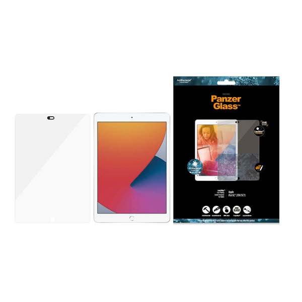 PanzerGlass ® CamSlider® Screen Protector iPad 10.2″ (2019-2021) Kirkas näytönsuoja Apple 1 kpl