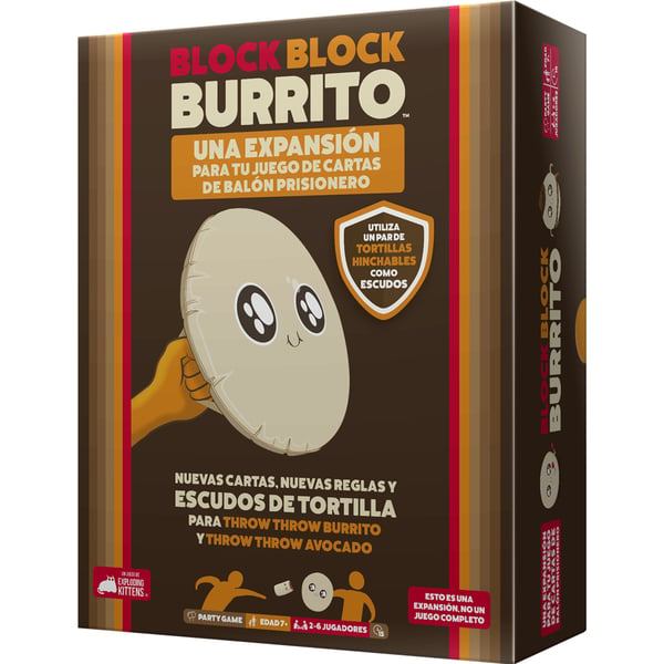 Asmodee Exploding Kittens EKITTB03ES sällskapsspel 15 min Kortspel Party