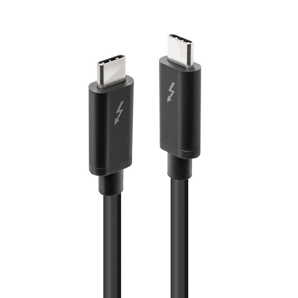 Lindy 41557 Thunderbolt kabel 2 m 20 Gbit/sek. Sort Lindy 41557 Thunderbolt kabel 2 m 20 Gbit/sek. Sort