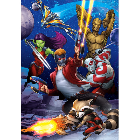 Clementoni Supercolor Marvel guardians of the galaxy Puslespil 180 stk Tegneserier