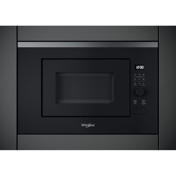Whirlpool WMF201G Svart, Rostfritt stål Grillmikrovågsugn Inbyggd 20 l 800 W