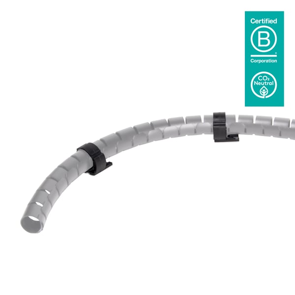 Dataflex Addit kabelholder Sort 5 stk