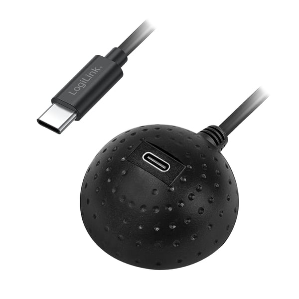 LogiLink CU0099 - USB 5 Gb/s -kaapeli C-uros - naarasliitin telakkaan - Kaapeli - Digitaalinen/data