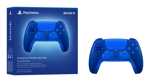 Sony Interactive Entertainment DualSense - Icon Blue Sininen Bluetooth/USB Pad-ohjain Analoginen/Digitaalinen PlayStation 5