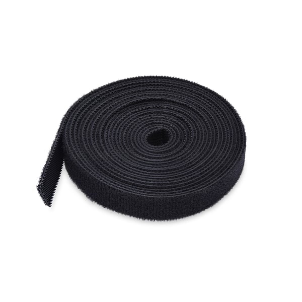 StarTech.com HKLP7505B kabelorganisator Universel Krog og løkke kabelbinder Sort