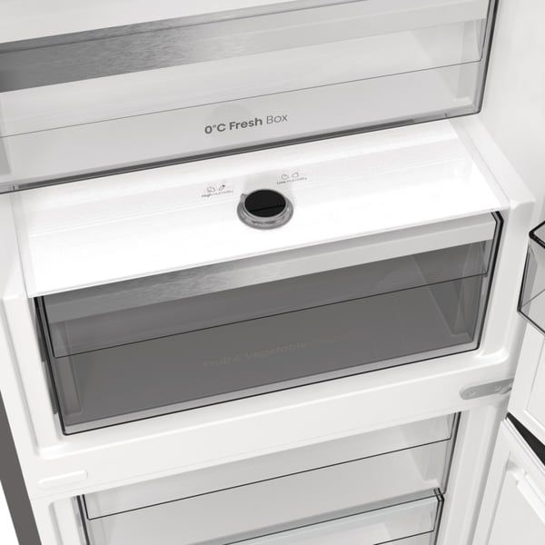 Hisense RB5P410SACA Fristående 413 l Grå, Rostfritt stål, Mörkgrå