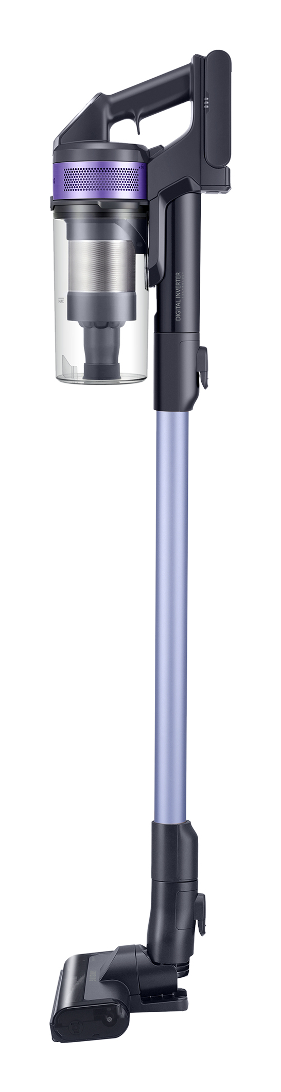 Samsung VS15A6031R4 Sauvaimuri Akku Kuiva Sykloninen Pussiton 0,8 L 410 W Musta, Purppura